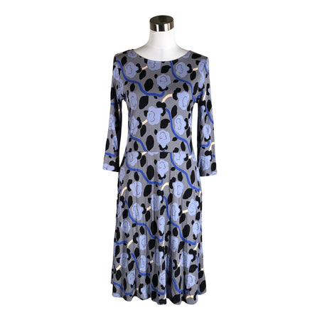 Unisex Nanso - Trikotaažist kleit, suurus 38 - Hall ()