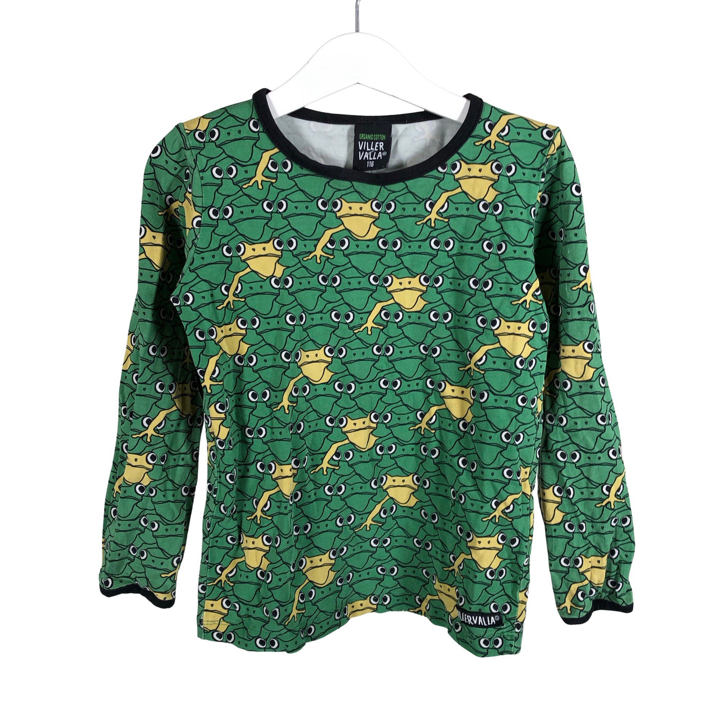 Unisex Villervalla - Trikotaažist pluus, suurus 110 - 116 - Roheline (1)
