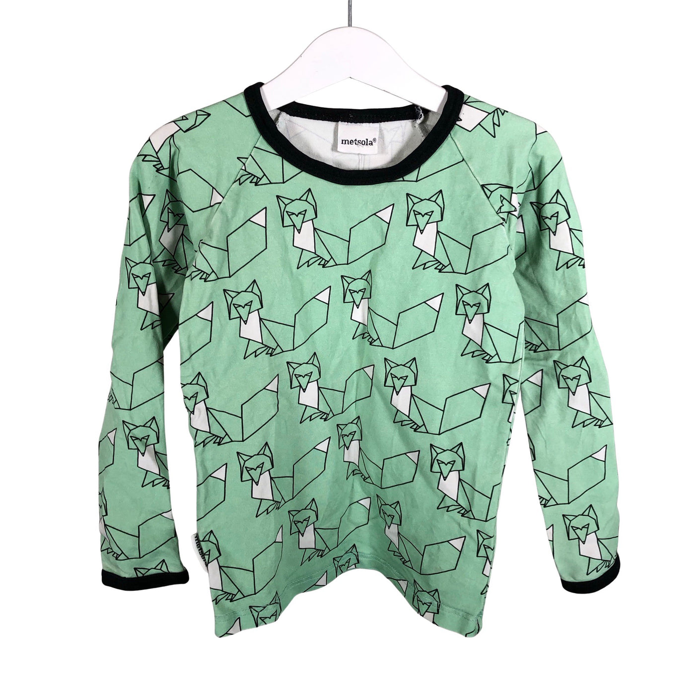 Unisex Metsola - Trikotaažist pluus, suurus 110 - 116 - Roheline (1)