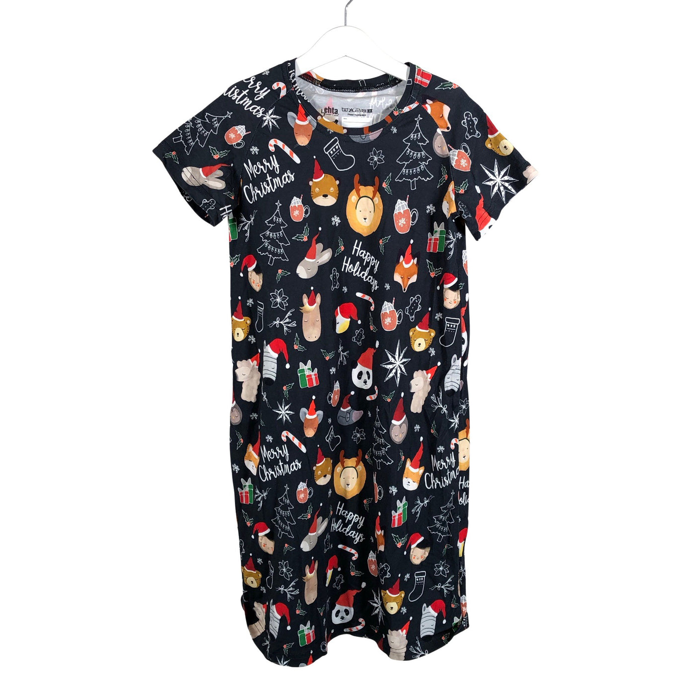 Unisex Ehta - Trikotaažist kleit, suurus 146 - 152 - Must (1)