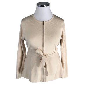 Unisex Ril's - Kardigan, suurus 42 - Looduslik valge (1)