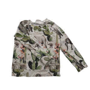 Unisex Nakoa - Trikotaažist pluus, suurus 80 - 86 - Valge (1)