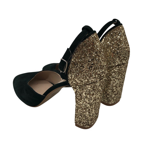 Unisex Jade - Pidulikud kontsakingad, suurus 38 - Must (2)