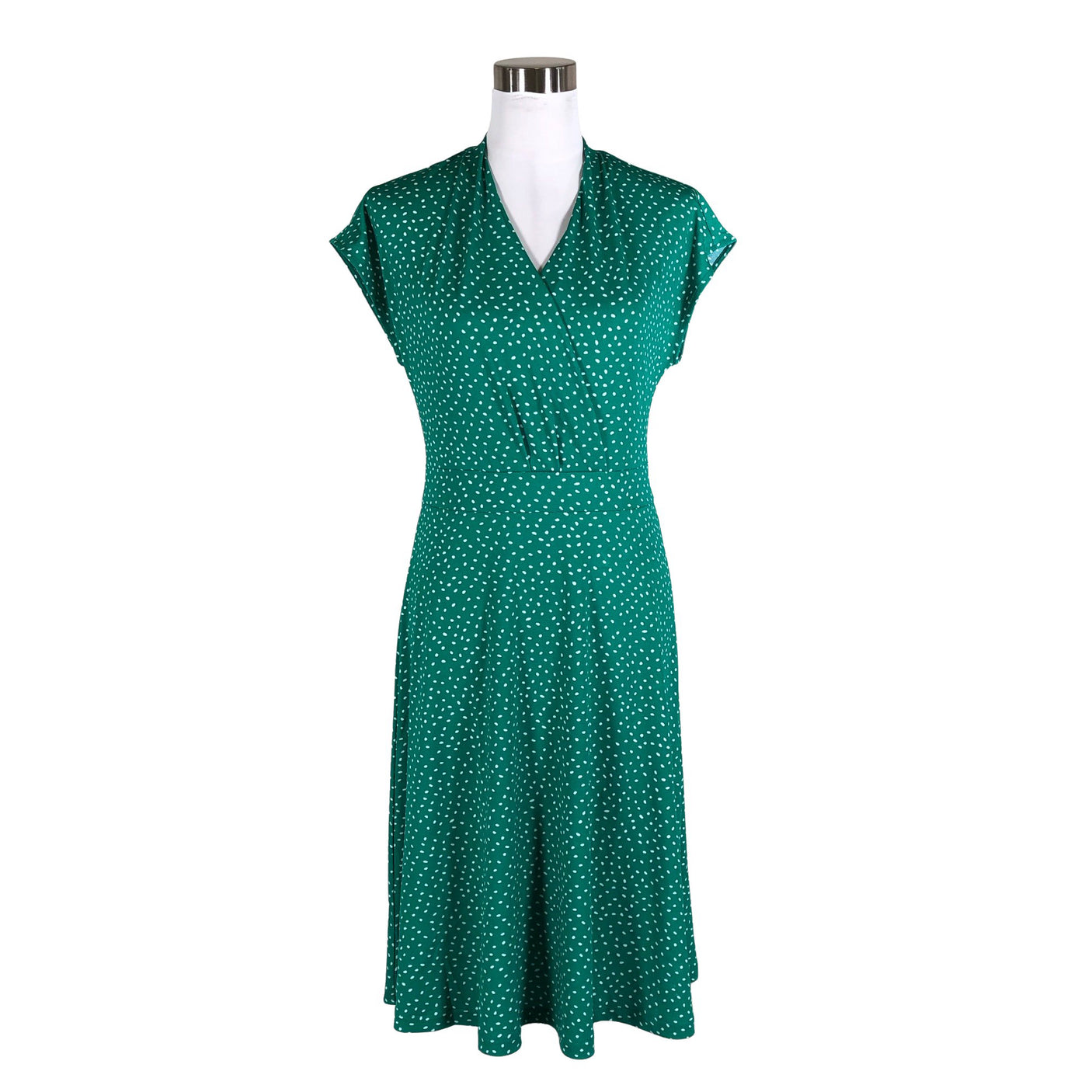 Unisex Free Quent - Trikotaažist kleit, suurus 38 - Roheline (1)