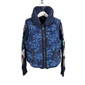Unisex Desigual - Õhem talvejope, suurus 122 - 128 - Sinine (1)