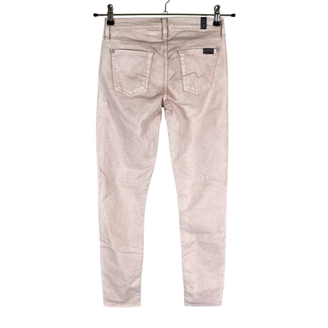 Unisex 7 for all mankind - Teksad, suurus W26 - Heleroosa (2)