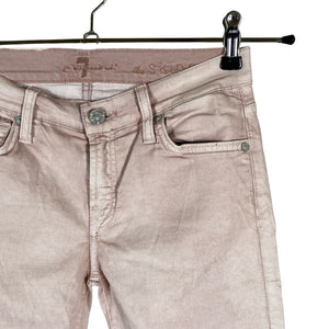 Unisex 7 for all mankind - Teksad, suurus W26 - Heleroosa (3)