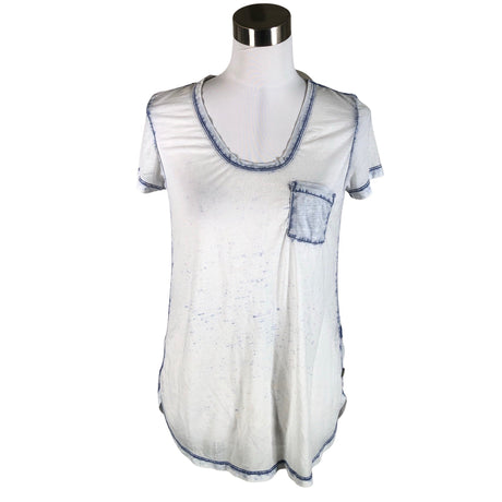 Unisex Maison Scotch - T-särk, suurus 36 - Valge ()