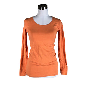 Unisex Noa Noa - Trikotaažist pluus, suurus 38 - Oranž (1)