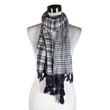 Unisex Noa Noa - Õhuke sall, suurus Midi - Valge ()