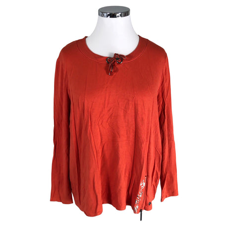 Unisex Barbara Lebek - Trikotaažist pluus, suurus 48 - Oranž ()