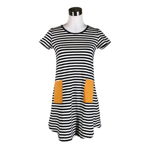 Unisex NOSH - Trikotaažist kleit, suurus 36 - Must (1)
