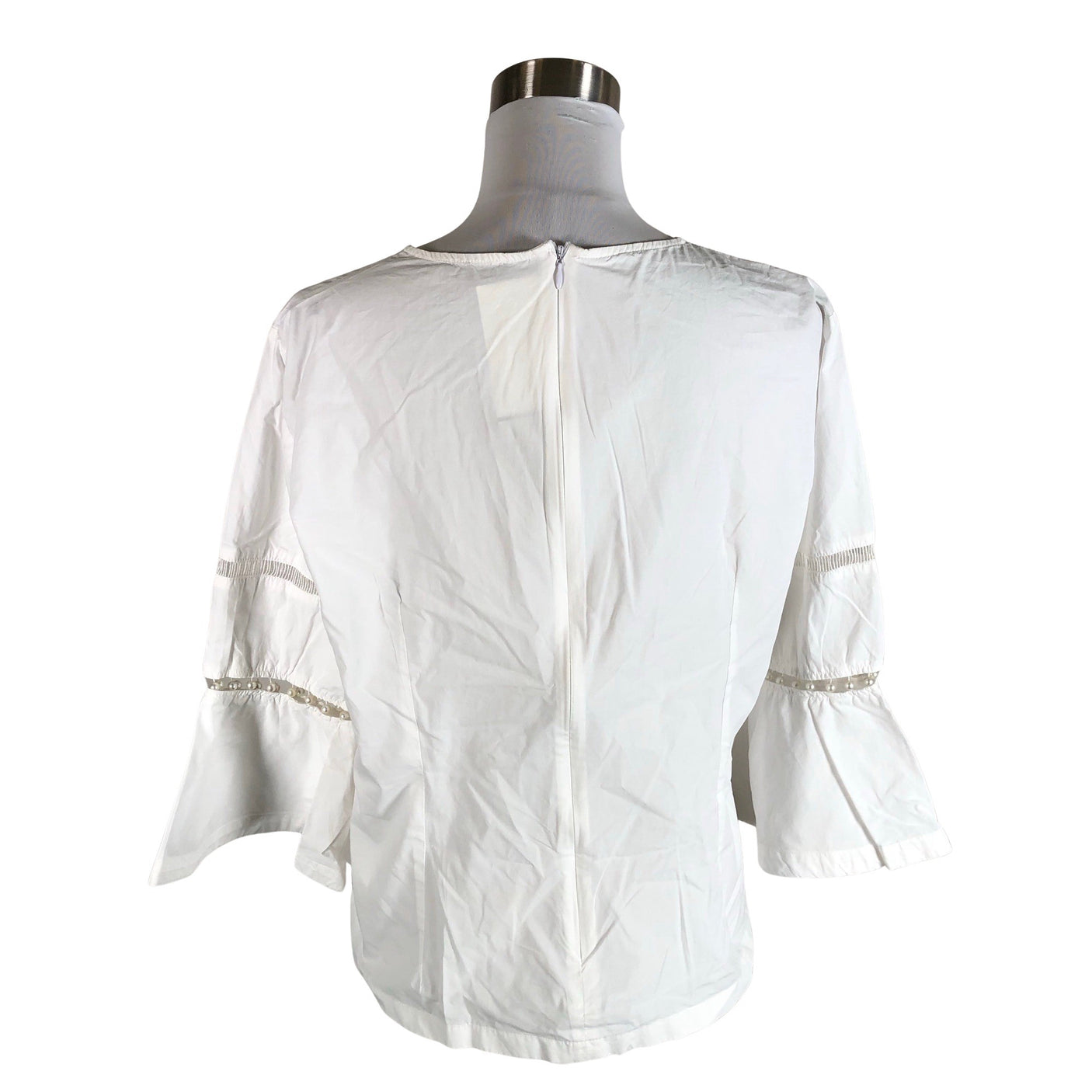 Unisex Sisley - Pluus, suurus 40 - Valge (2)