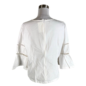 Unisex Sisley - Pluus, suurus 40 - Valge (2)