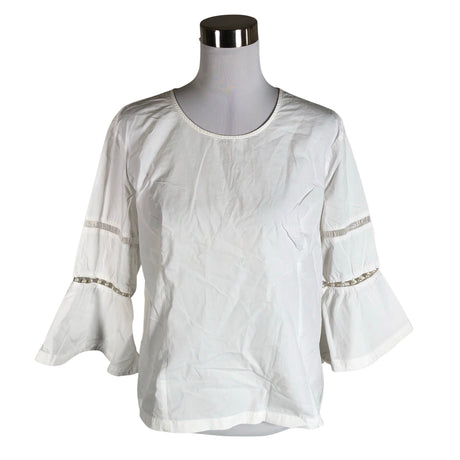 Unisex Sisley - Pluus, suurus 40 - Valge ()