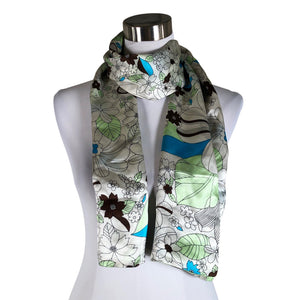 Unisex Printemps - Õhuke sall, suurus Midi - Hall (1)