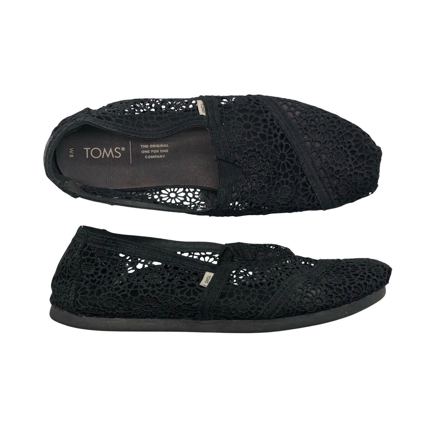 Unisex Toms - Mokassiinid, suurus 38 - Must (1)