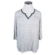 Unisex Noom - Trikotaažist pluus, suurus 46 - Valge ()