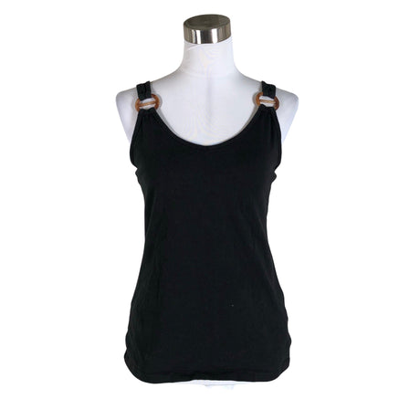 Unisex Zeze - Trikotaažist topp, suurus 40 - Must ()