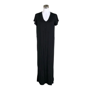 Unisex Zeze - Trikotaažist kleit, suurus 40 - Must (1)
