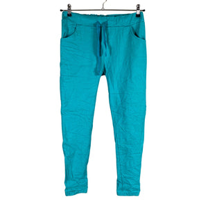 Unisex New Collection - Trikotaažist püksid, suurus 38 - Türkiis (1)
