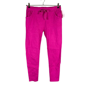 Unisex New Collection - Trikotaažist püksid, suurus 38 - Roosa (1)