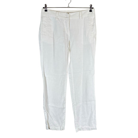 Unisex Benetton - Mittevenivad püksid, suurus 44 - Looduslik valge ()