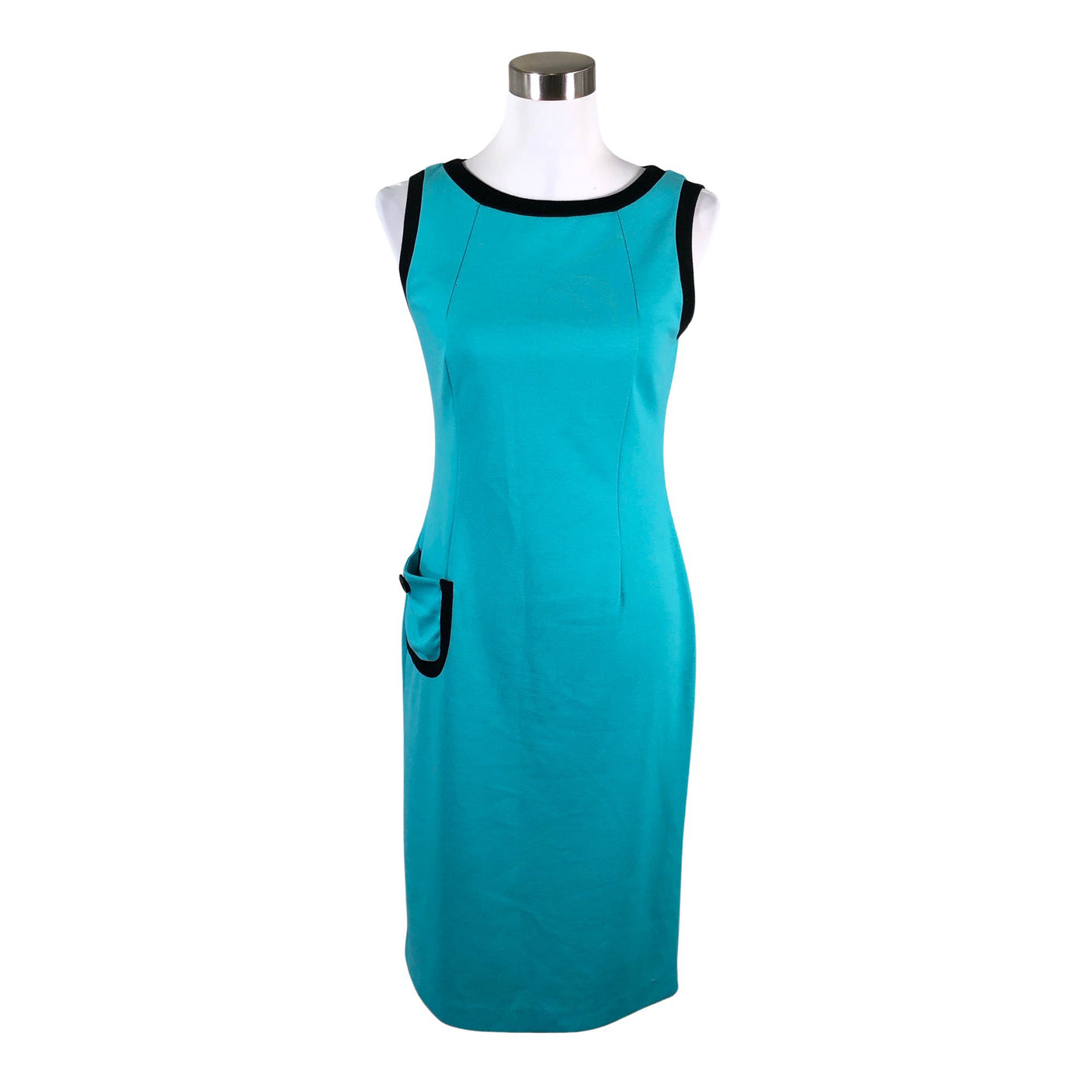 Unisex Vaide - Trikotaažist kleit, suurus 38 - Türkiis (1)