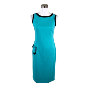 Unisex Vaide - Trikotaažist kleit, suurus 38 - Türkiis (1)