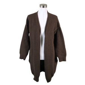 Unisex Aarrelabel - Kardigan, suurus 36 - Pruun (1)