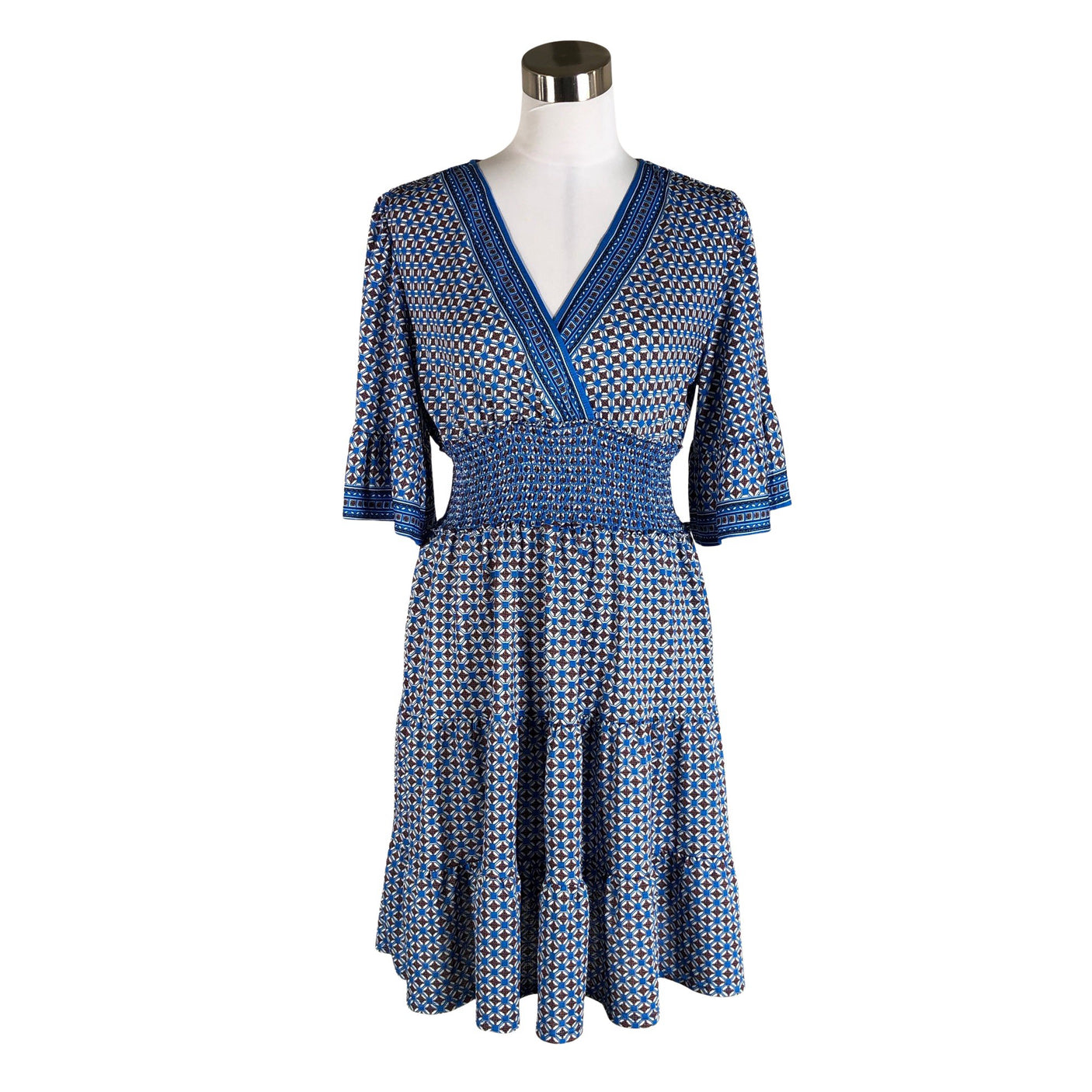 Unisex Max Studio - Trikotaažist kleit, suurus 40 - Sinine (1)