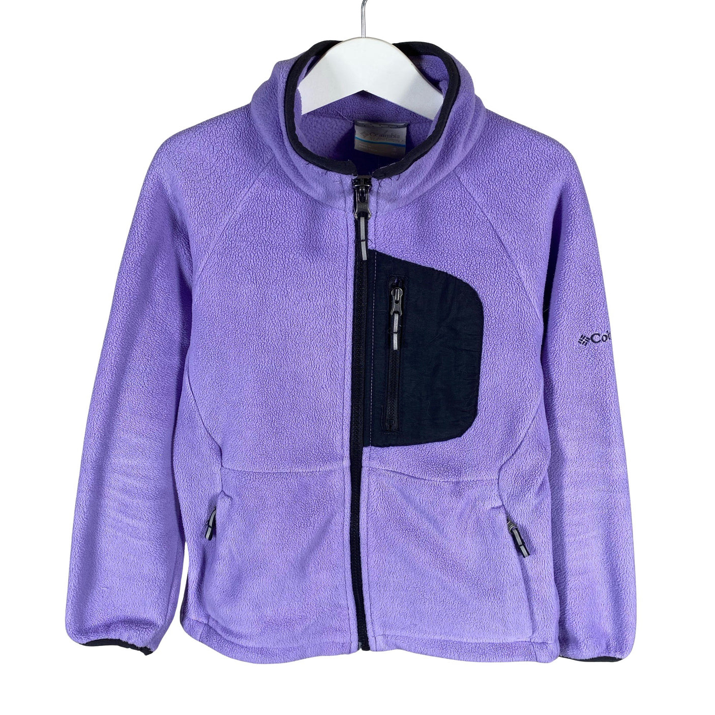 Unisex Columbia - Fliisjakk, suurus 140 - 146 - Lilla (1)