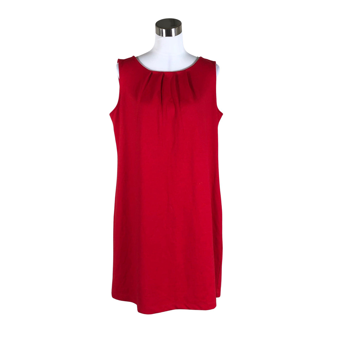 Unisex Lands' End - Trikotaažist kleit, suurus 40 - Punane (1)