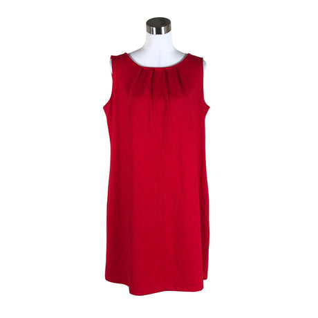 Unisex Lands' End - Trikotaažist kleit, suurus 40 - Punane ()