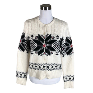 Unisex Lauren Ralph Lauren - Kardigan, suurus 40 - Looduslik valge (1)