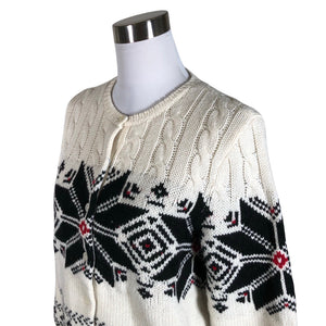 Unisex Lauren Ralph Lauren - Kardigan, suurus 40 - Looduslik valge (3)