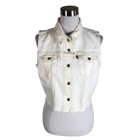 Unisex Levi's - Teksavest, suurus 38 - Valge ()