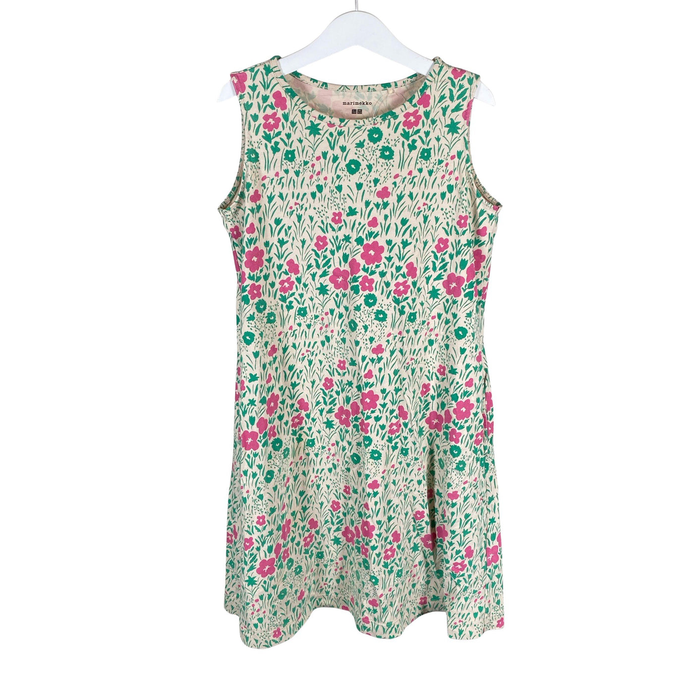 Unisex Uniqlo - Trikotaažist kleit, suurus 134 - 140 - Roosa (1)