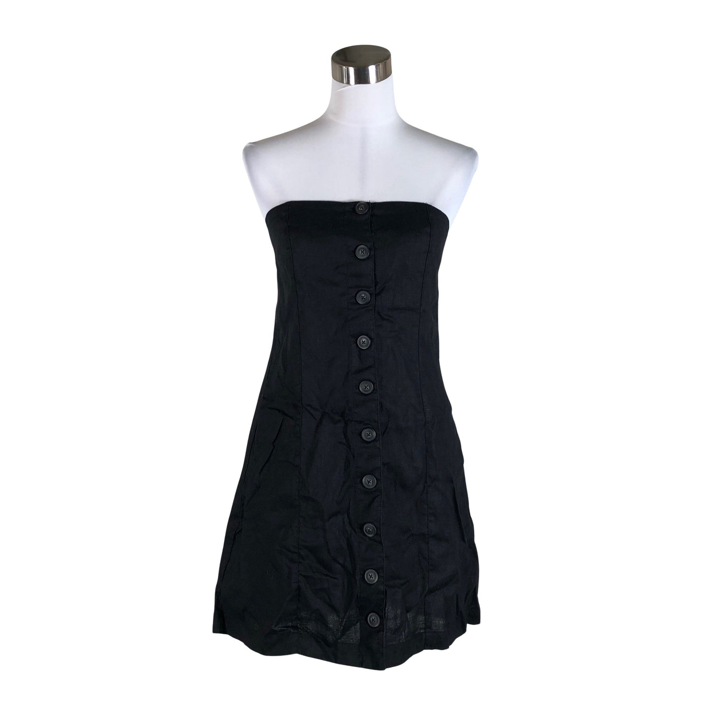 Unisex Lindex - Mitteveniv tuunika, suurus 38 - Must (1)