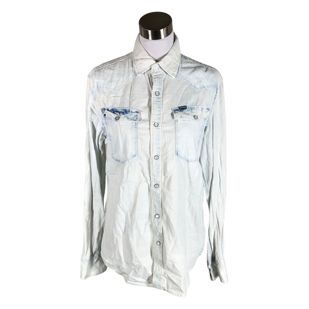 Unisex G-star - Teksatuunika, suurus 38 - Valge (1)