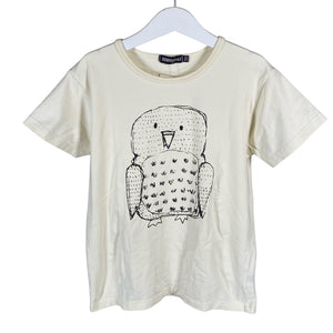 Unisex Aarrelabel - T-särk, suurus 146 - 152 - Looduslik valge (1)