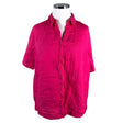 Unisex Marina Rinaldi - Lühikeste käistega pluus, suurus 46 - Roosa ()