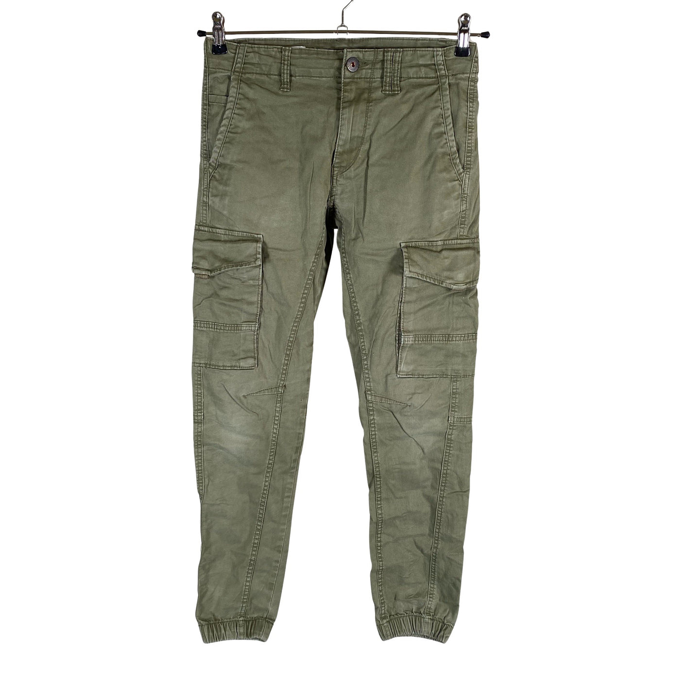 Unisex Jack & Jones - Cargo-püksid, suurus W27 - Roheline (1)