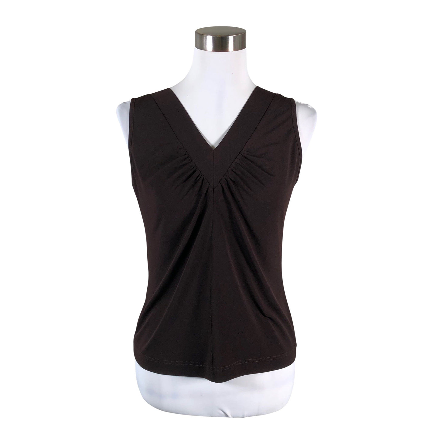 Unisex Voglia - Trikotaažist topp, suurus 38 - Pruun (1)