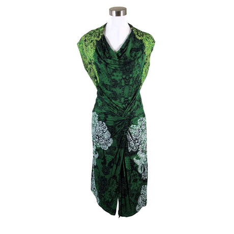 Unisex Desigual - Trikotaažist kleit, suurus 40 - Roheline ()