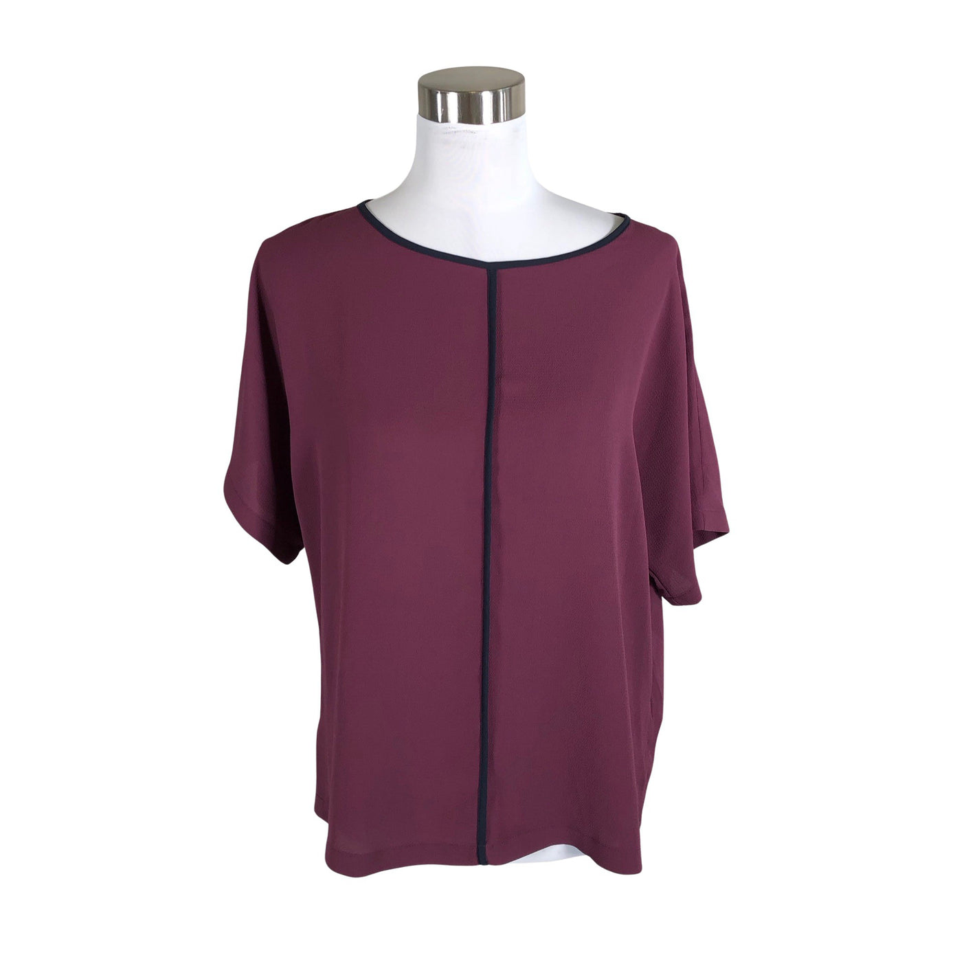 Unisex Marks&Spencer - Lühikeste käistega pluus, suurus 40 - Lilla (1)