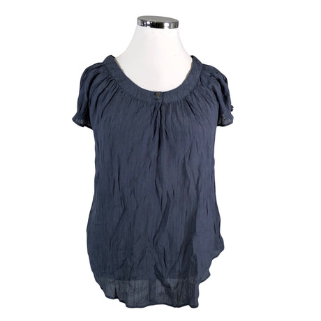 Unisex Saint Tropez - Lühikeste käistega pluus, suurus 42 - Sinine ()