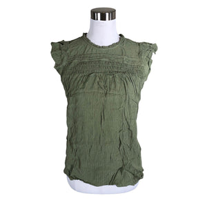 Unisex Esprit - Lühikeste käistega pluus, suurus 40 - Roheline (1)