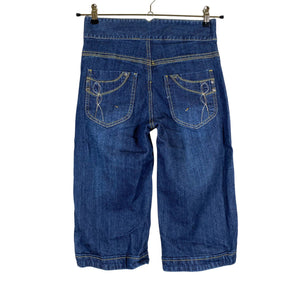 Unisex Peppercorn - Teksast poolpikad püksid, suurus W30 - Sinine (2)