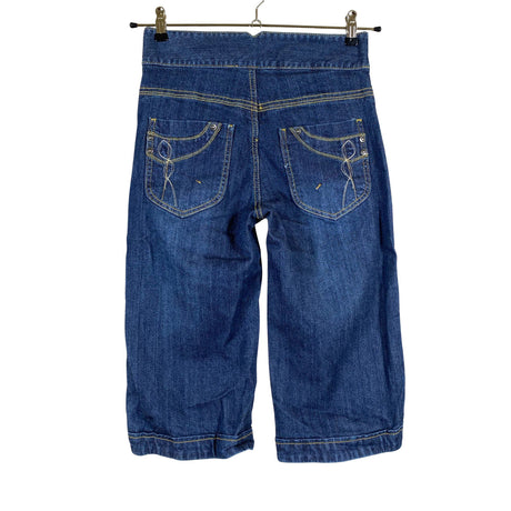 Unisex Peppercorn - Teksast poolpikad püksid, suurus W30 - Sinine (2)